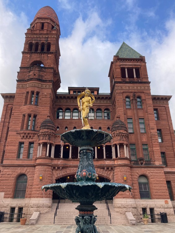 This is a view of the court house