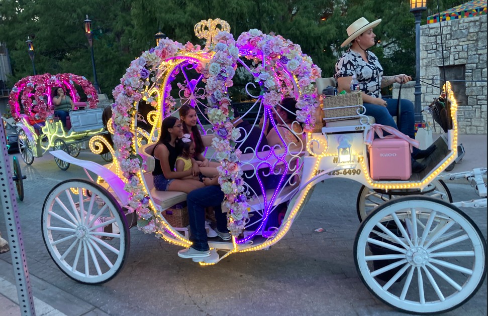Horse Carriages with lights