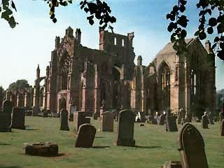 Melrose Abbey from the East